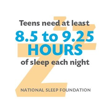 CDC: Teenagers Need More Sleep